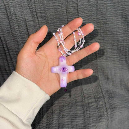 Cruciform Violet Staring