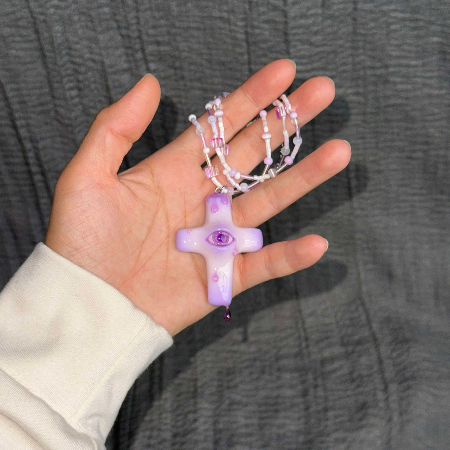 Cruciform Violet Staring