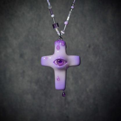 Cruciform Violet Staring