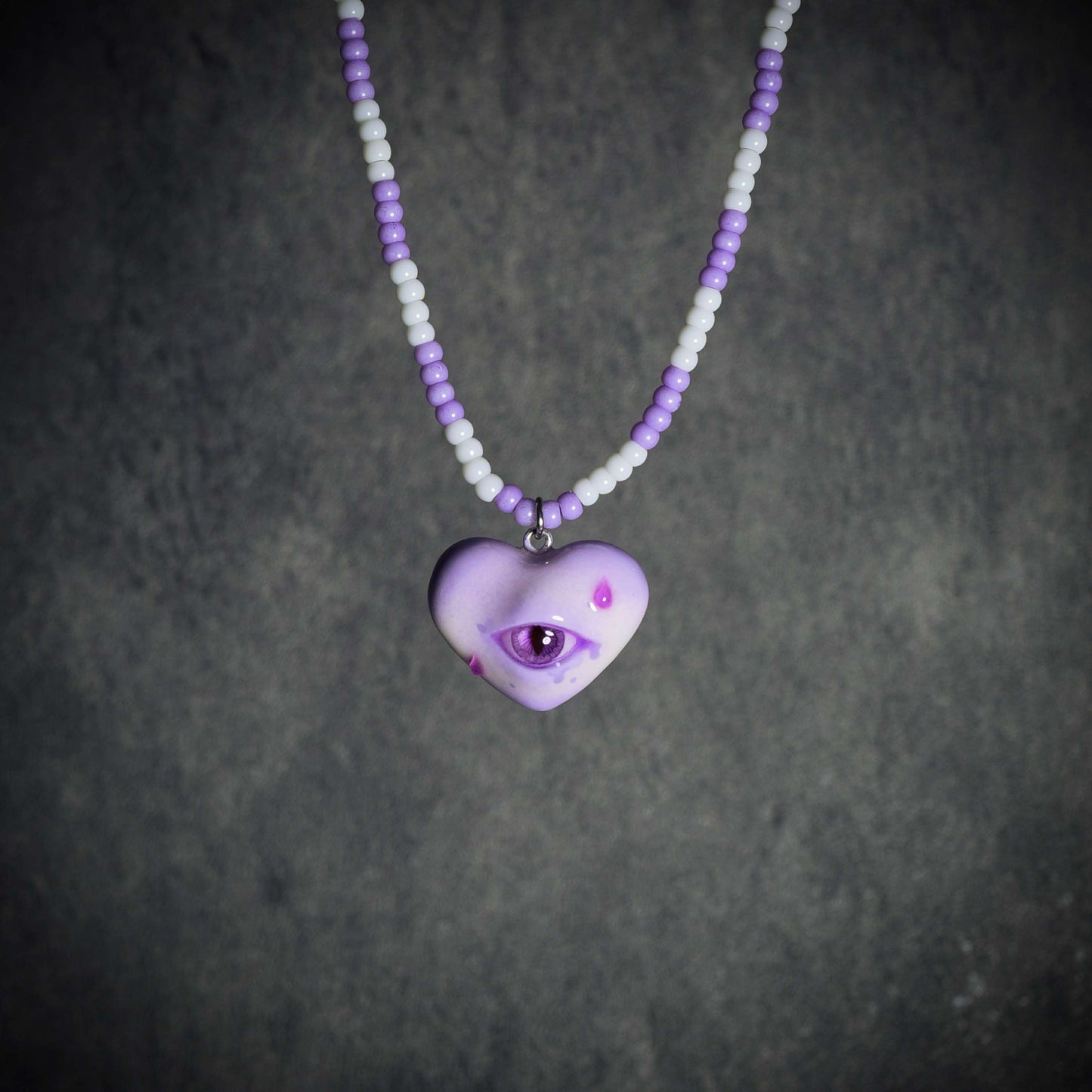 Lucky Violet Staring