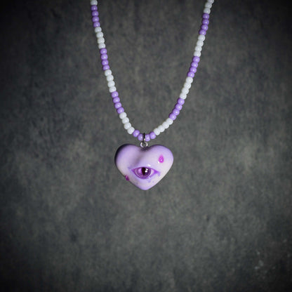 Lucky Violet Staring