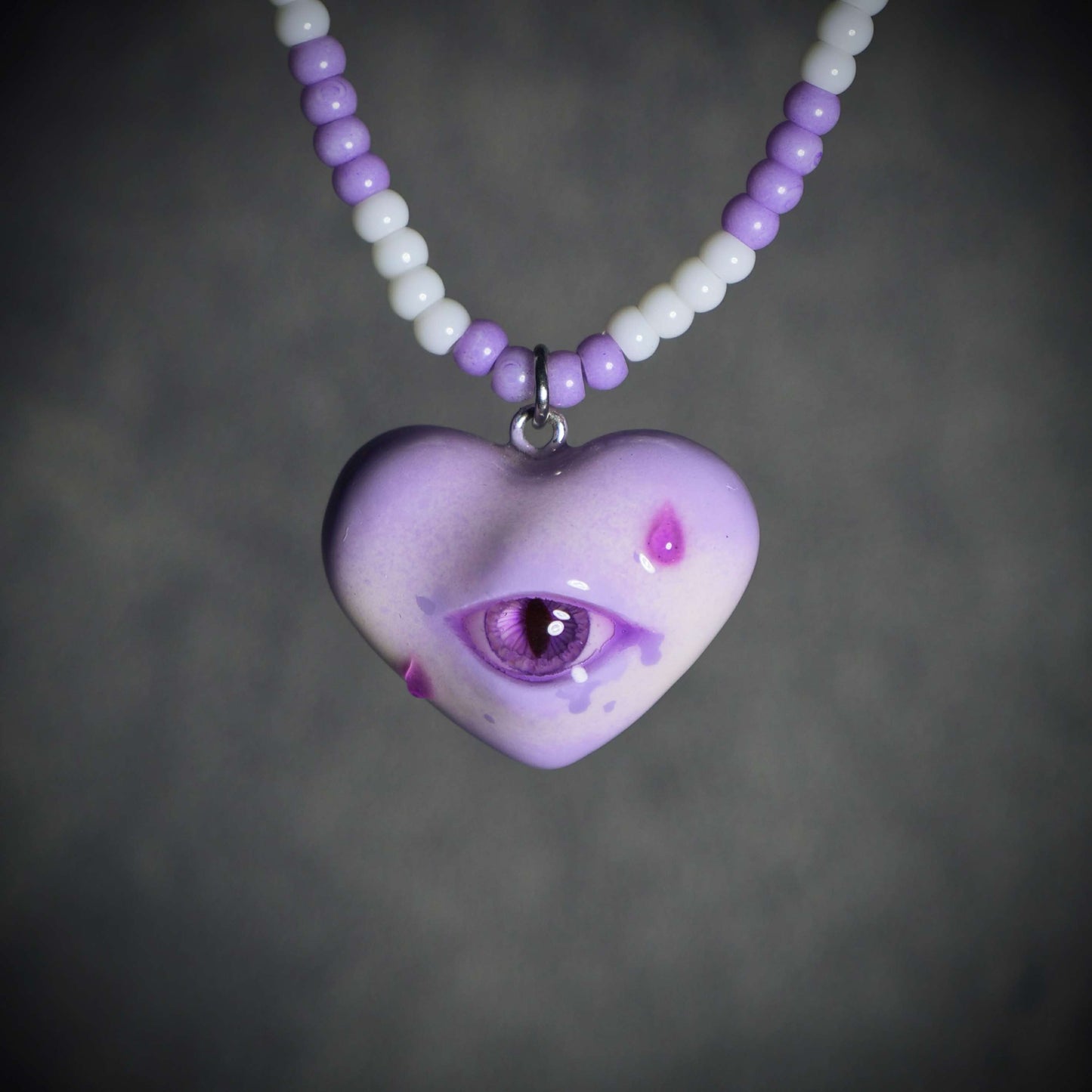 Lucky Violet Staring