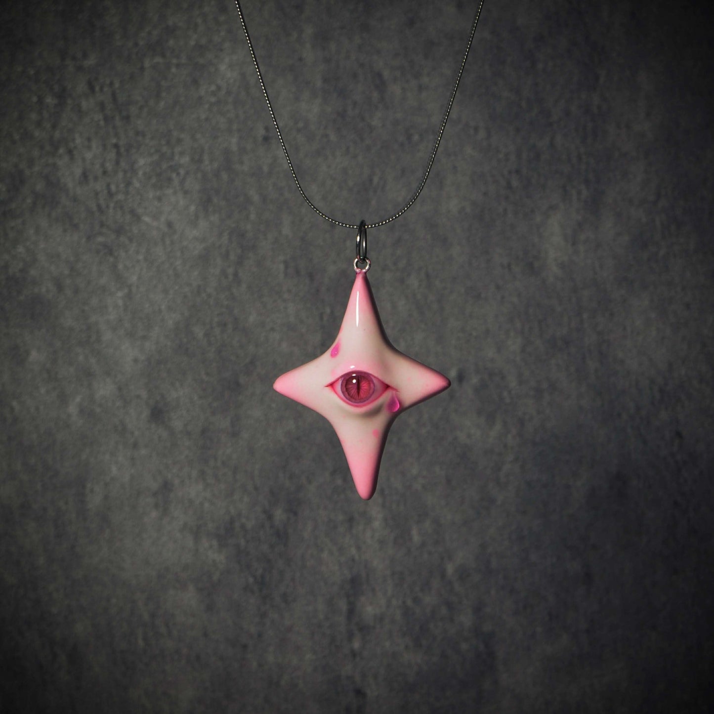 Pink Staring Intersection