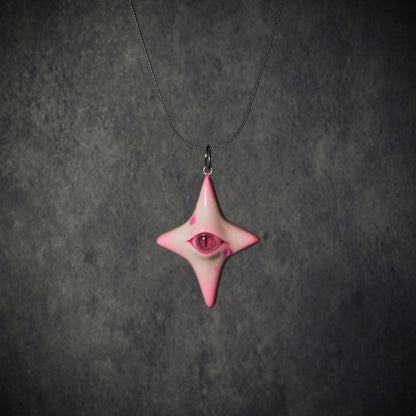 Pink Staring Intersection