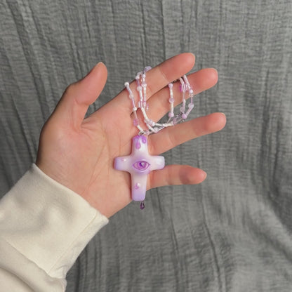Cruciform Violet Staring